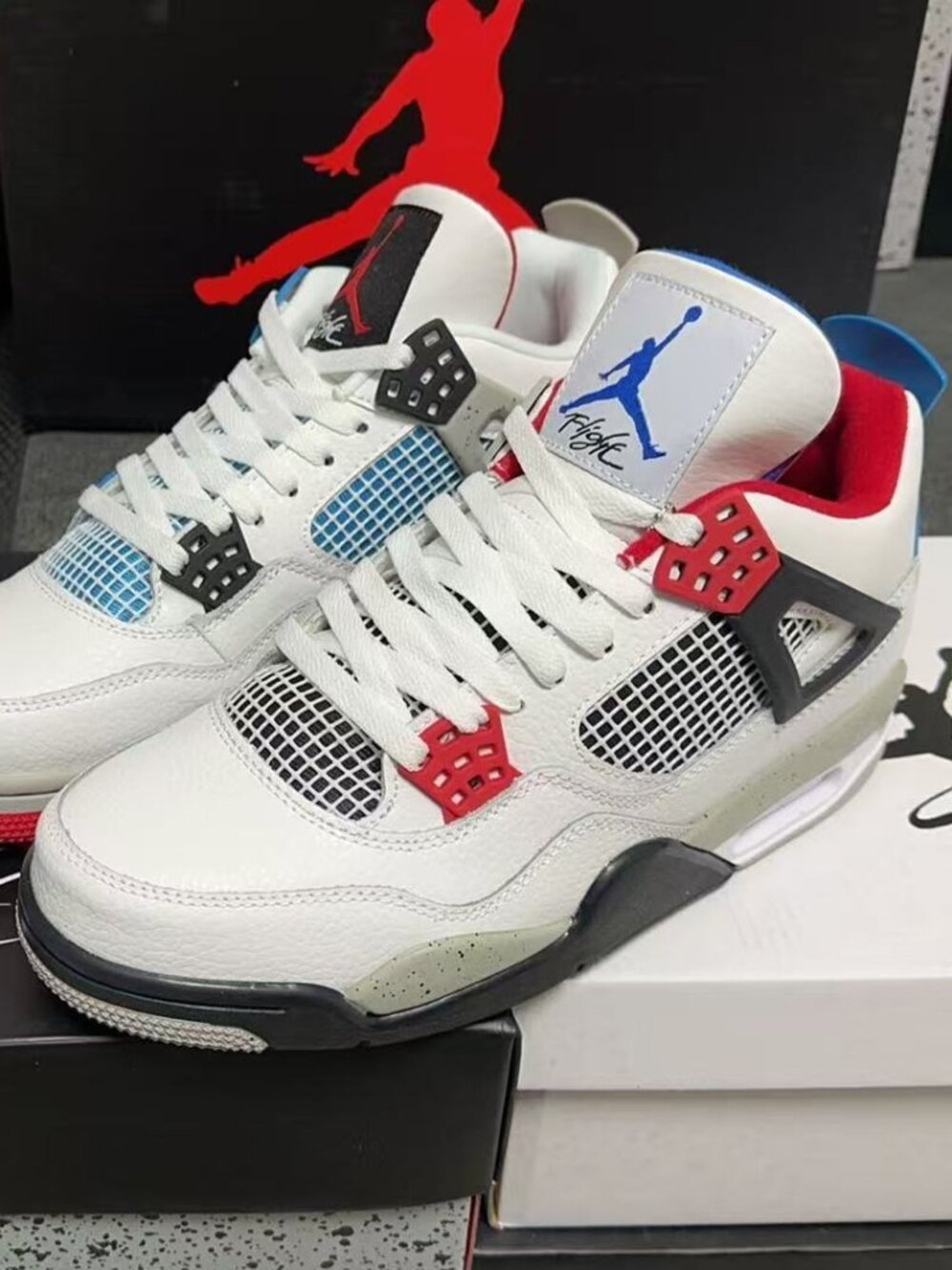 Nike Air Jordan 4 Retro SE Mid What The 2019 Size 9.5 Men